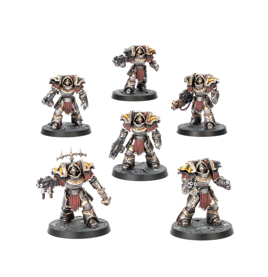 Cataphractii Terminators with Combi Bolters and Power Fists