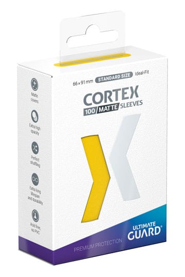 Ultimate Guard - Cortex Sleeves Yellow Matte