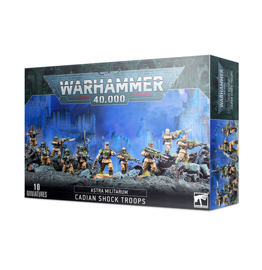 Astra Militarum Cadian Shock Troops