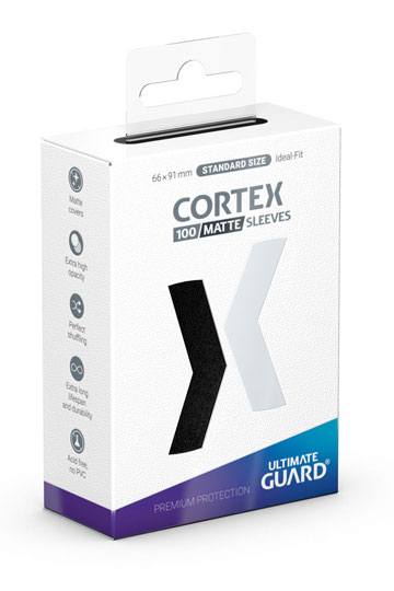 Ultimate Guard - Cortex Sleeves Black Matte