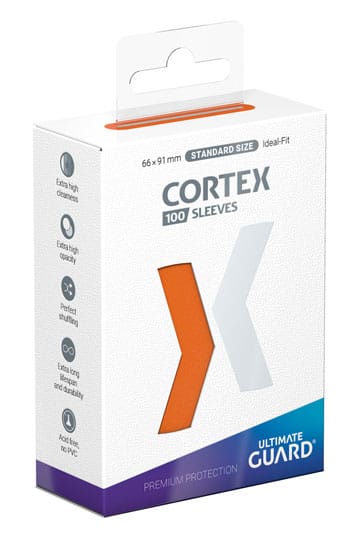 Ultimate Guard - Cortex Sleeves Orange Gloss