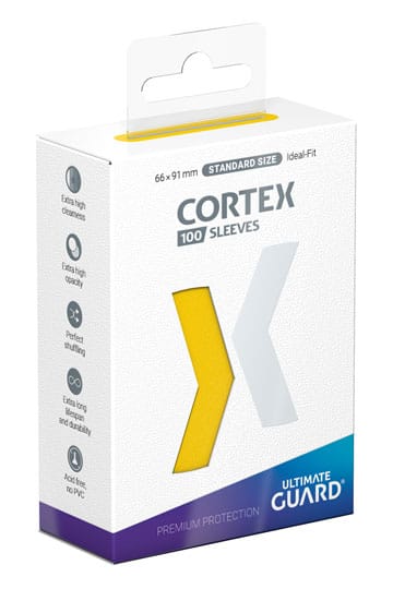 Ultimate Guard - Cortex Sleeves Yellow Gloss