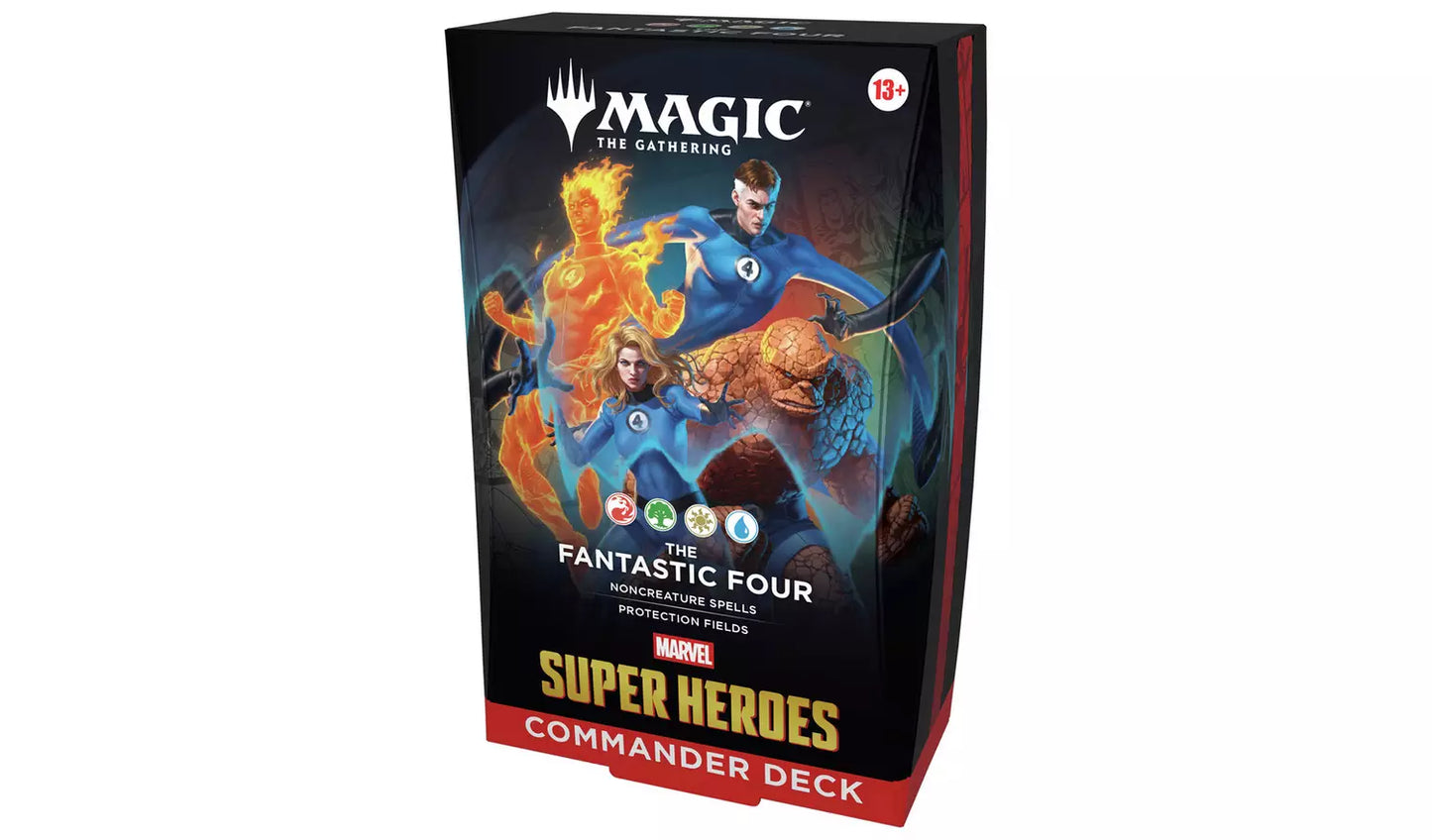 Marvel Super Heroes Fantastic Four Commander Deck