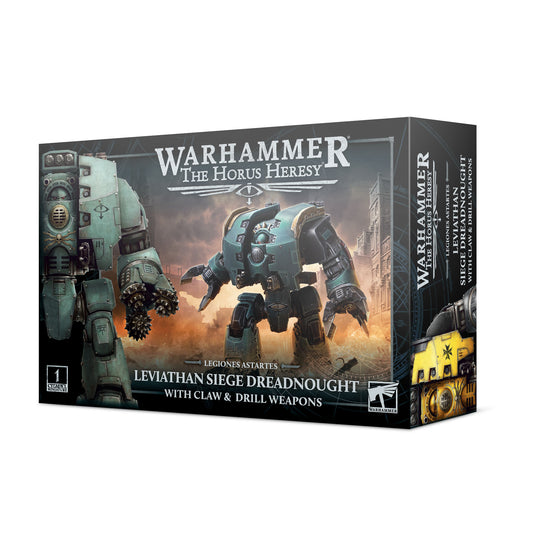 Horus Heresy - Leviathan Dreadnought With Siege Drill & Claw