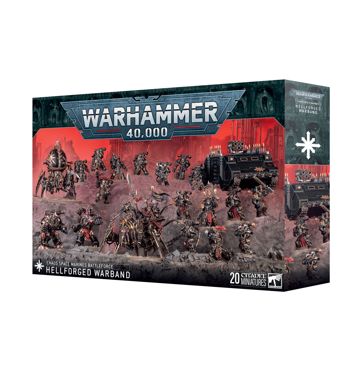 Battleforce Hellforged Warband - Chaos Space Marines